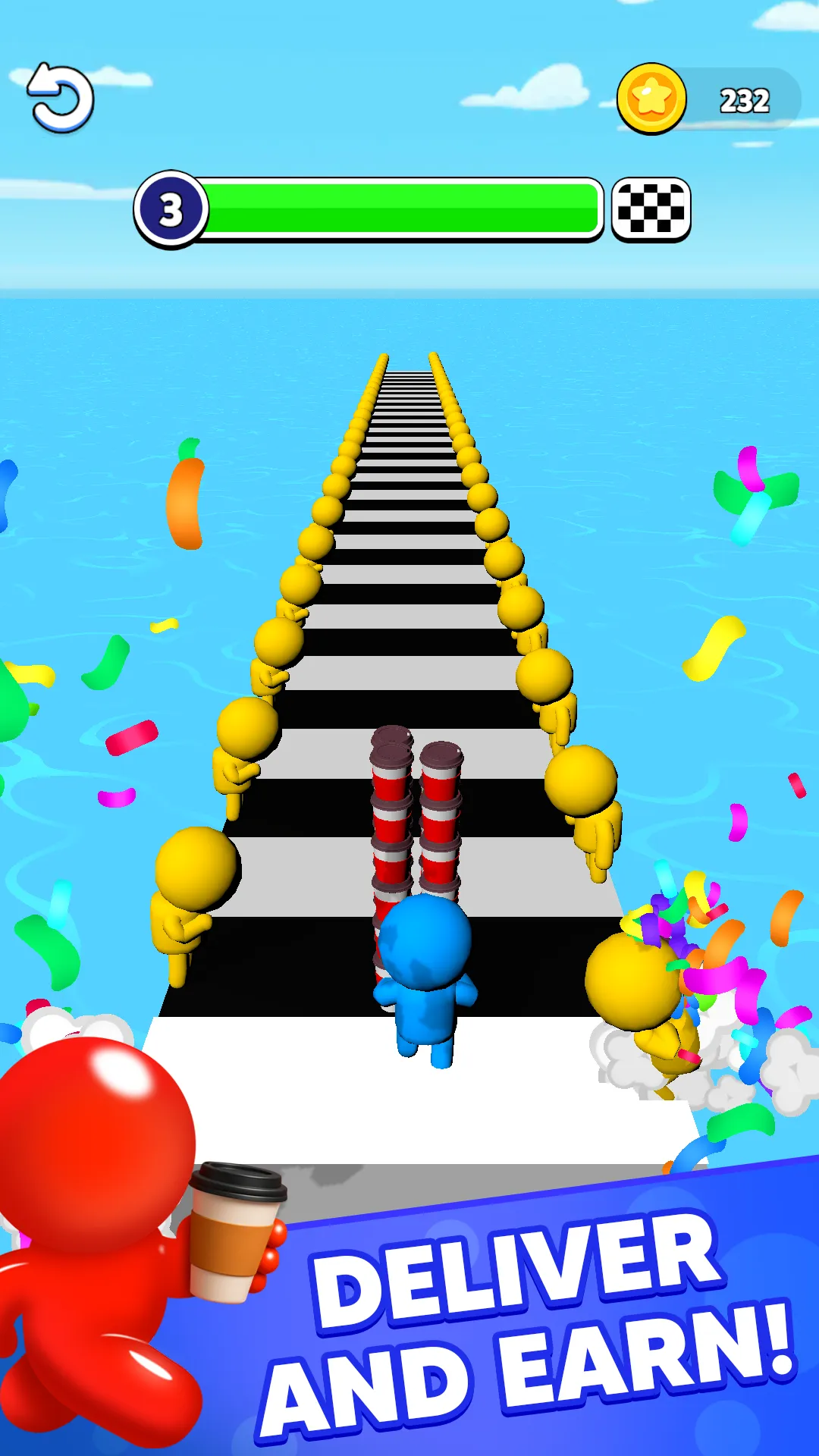 Coffee Man Run gameplay screenshot 3