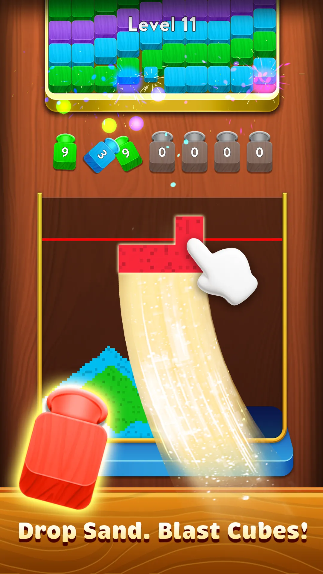 Color Blast Saga: Block Puzzle gameplay screenshot
