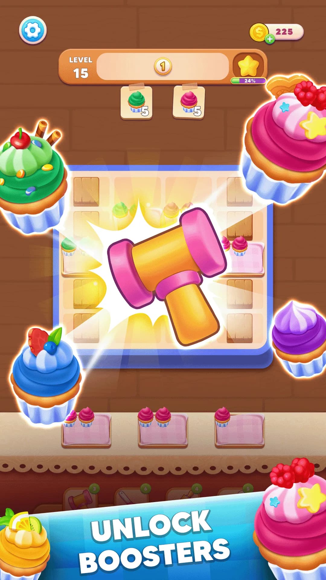 Cupcake Sort gameplay screenshot 2