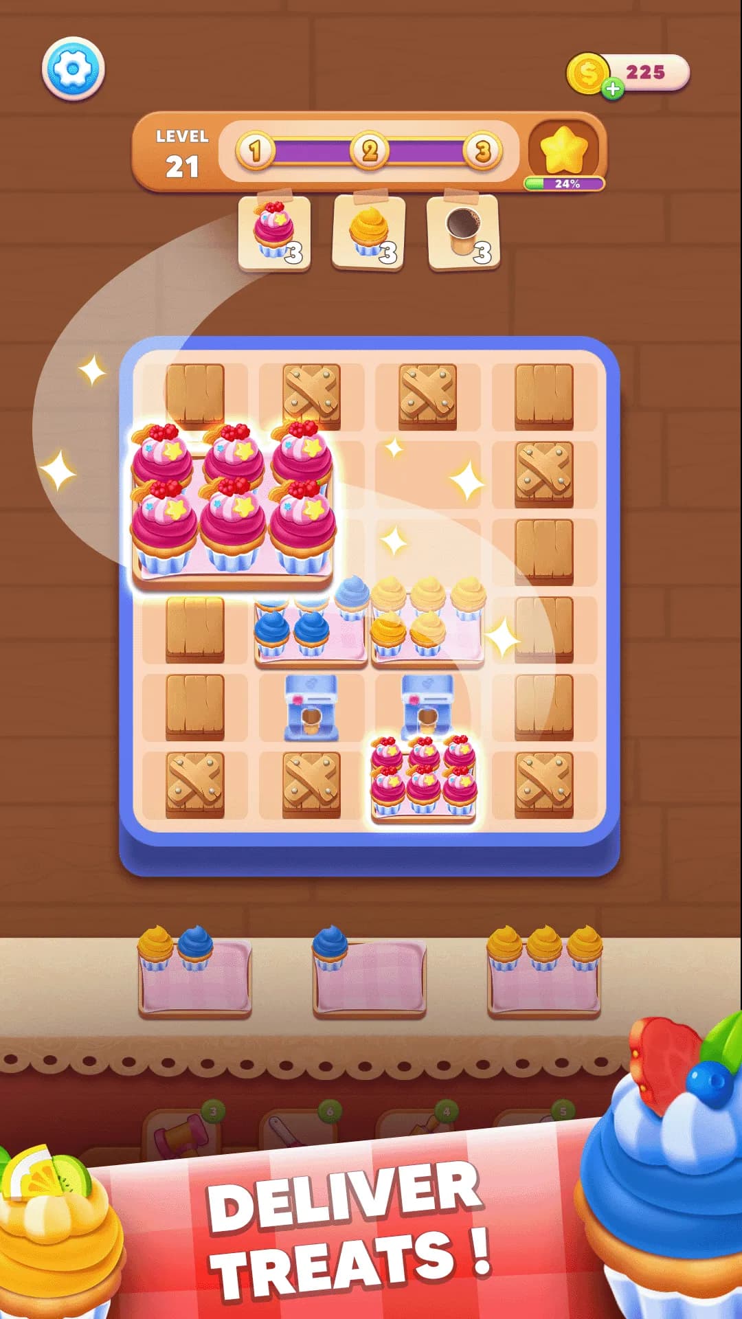 Cupcake Sort gameplay screenshot 3