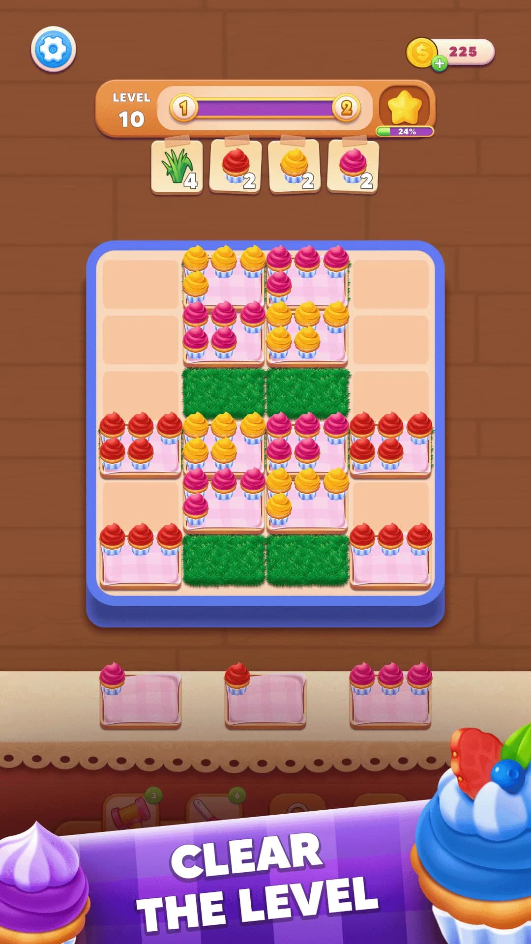 Cupcake Sort gameplay screenshot 4