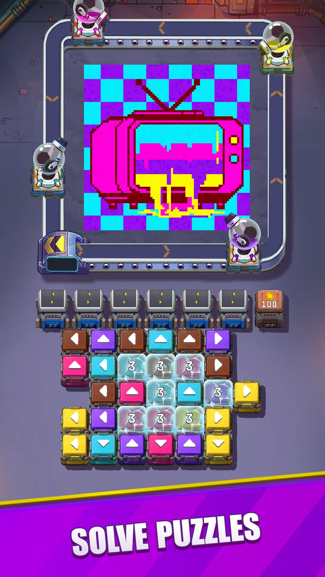Vacuum Conveyor gameplay screenshot 2
