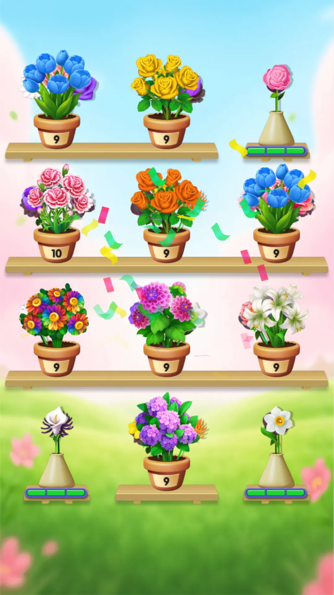 Zen Garden: Flower Sort gameplay screenshot 2